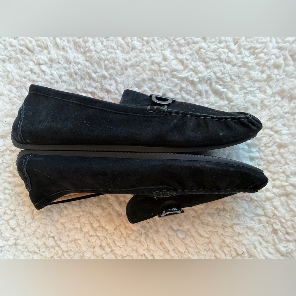 Cole Haan Grand Series Black Suede Bit Loafers Size 8.5 Comfort women’s - Picture 4 of 9